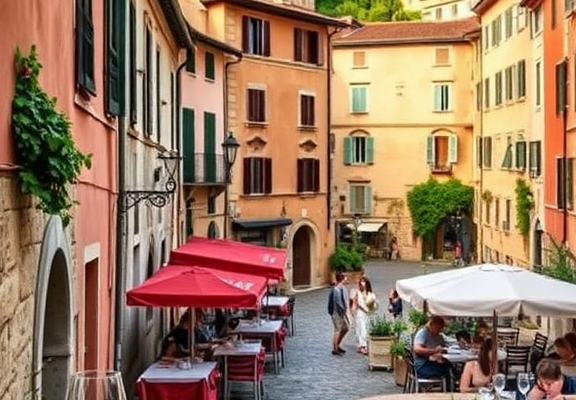 Gourmet travel itinerary for Italy