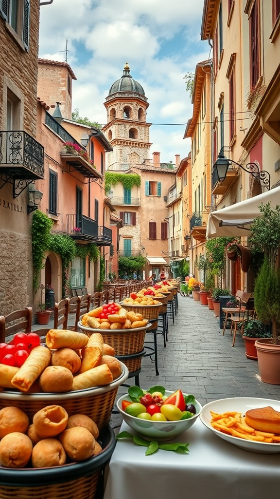 Gourmet travel itinerary for Italy