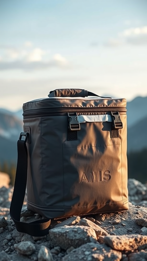 👉 Grab an ultralight soft cooler or soft-side cooler with shoulder strap; they weigh under 2 lbs and fold flat when empty.