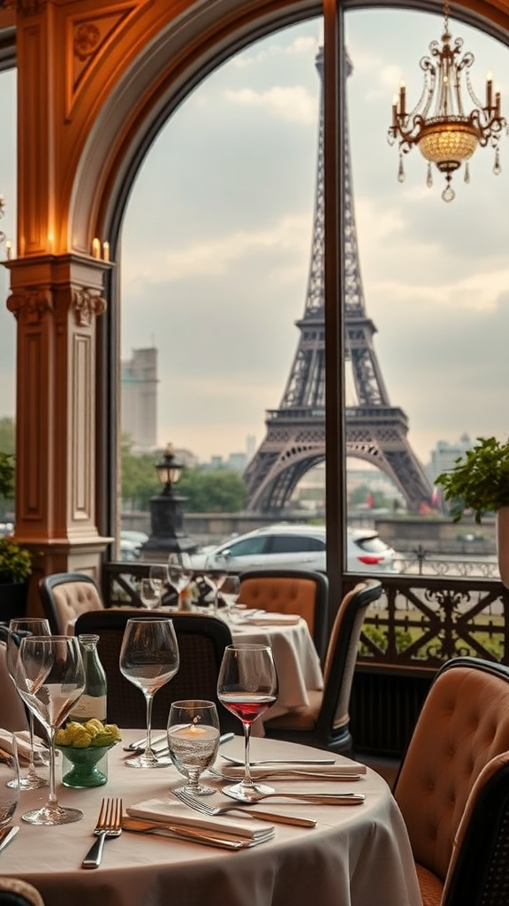 Luxury dining experiences in Paris