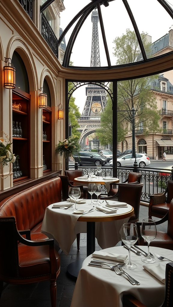 Luxury dining experiences in Paris