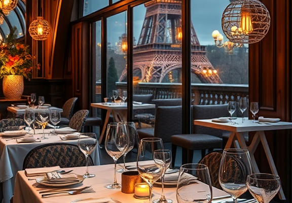 Luxury dining experiences in Paris