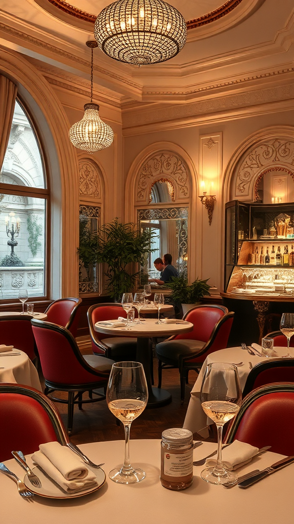Luxury dining experiences in Paris