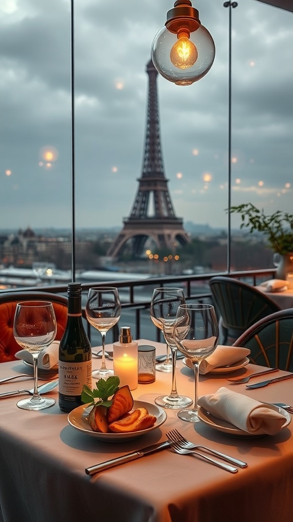 Luxury dining experiences in Paris