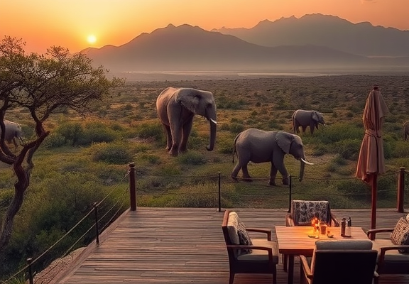 Luxury safari lodges in South Africa