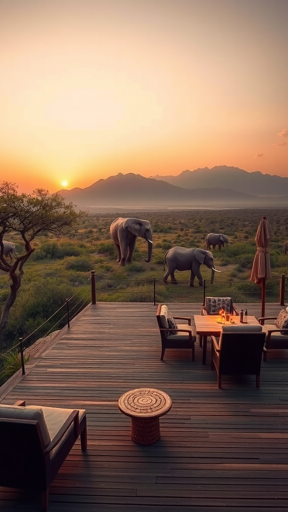 Luxury safari lodges in South Africa