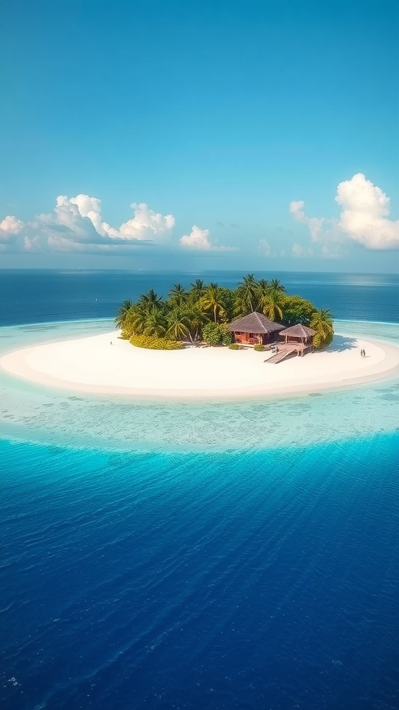 Private island vacations in the Maldives