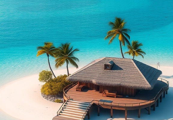 Private island vacations in the Maldives