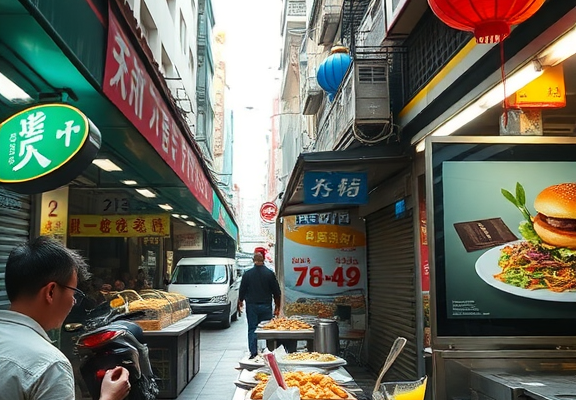 Street food vs. fine dining in Singapore