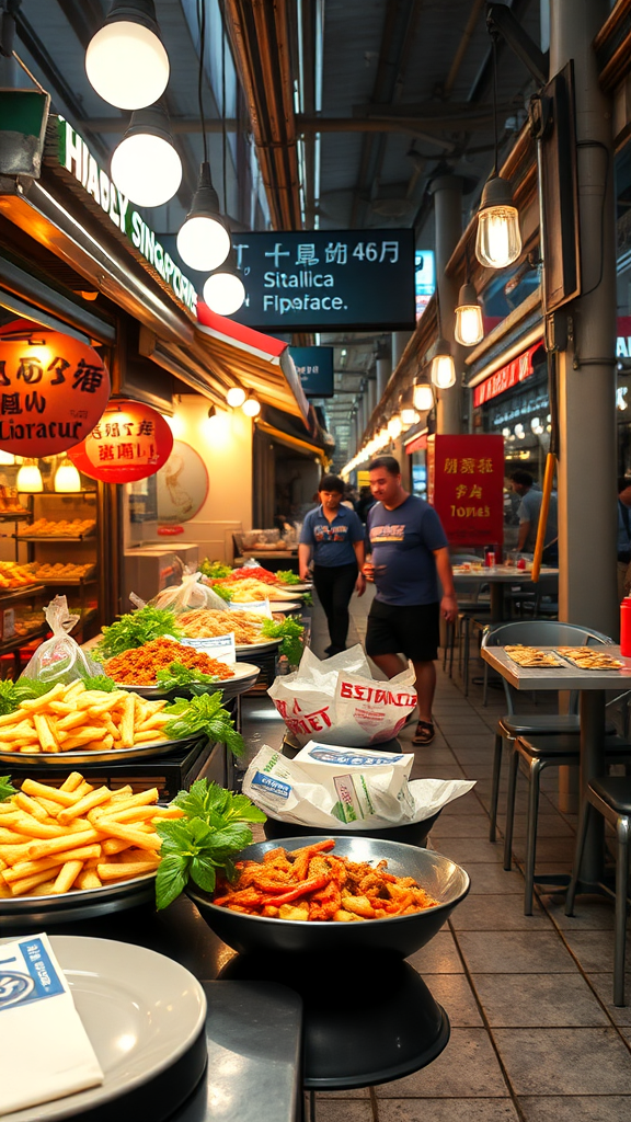 Street food vs. fine dining in Singapore