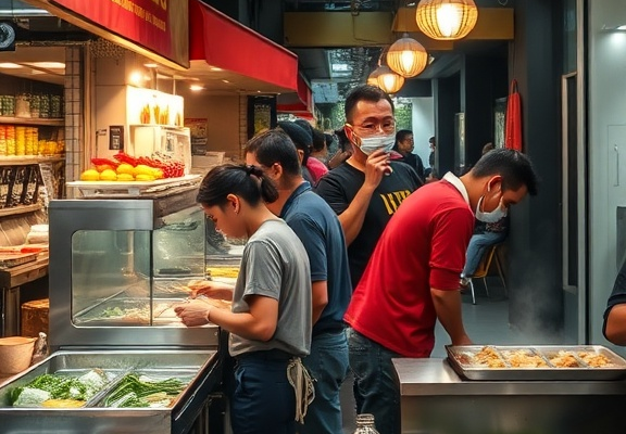 Street food vs. fine dining in Singapore