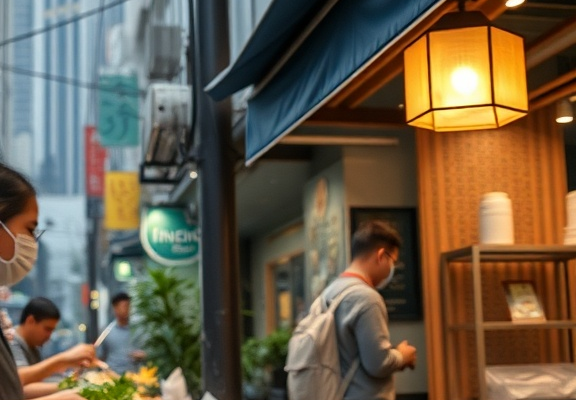 Street food vs. fine dining in Singapore