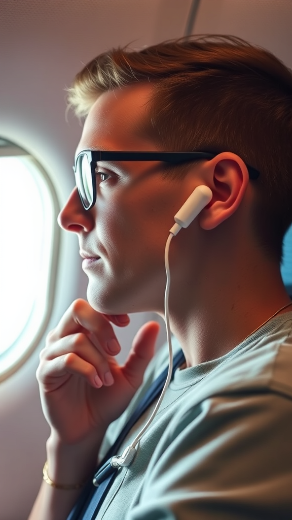 earplugs airplane