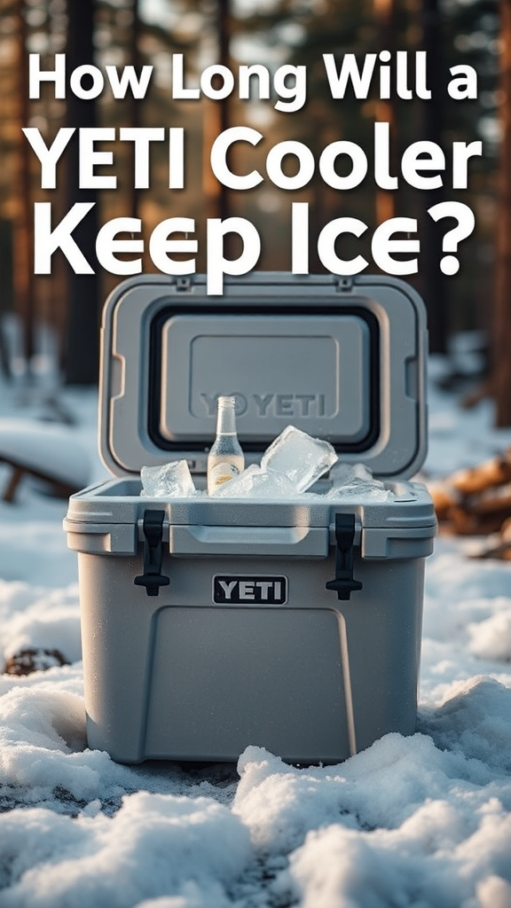how long will a yeti cooler keep ice: “How Long Will a YETI Cooler Keep Ice? 5 Expert Tips to Extend Chill Time”