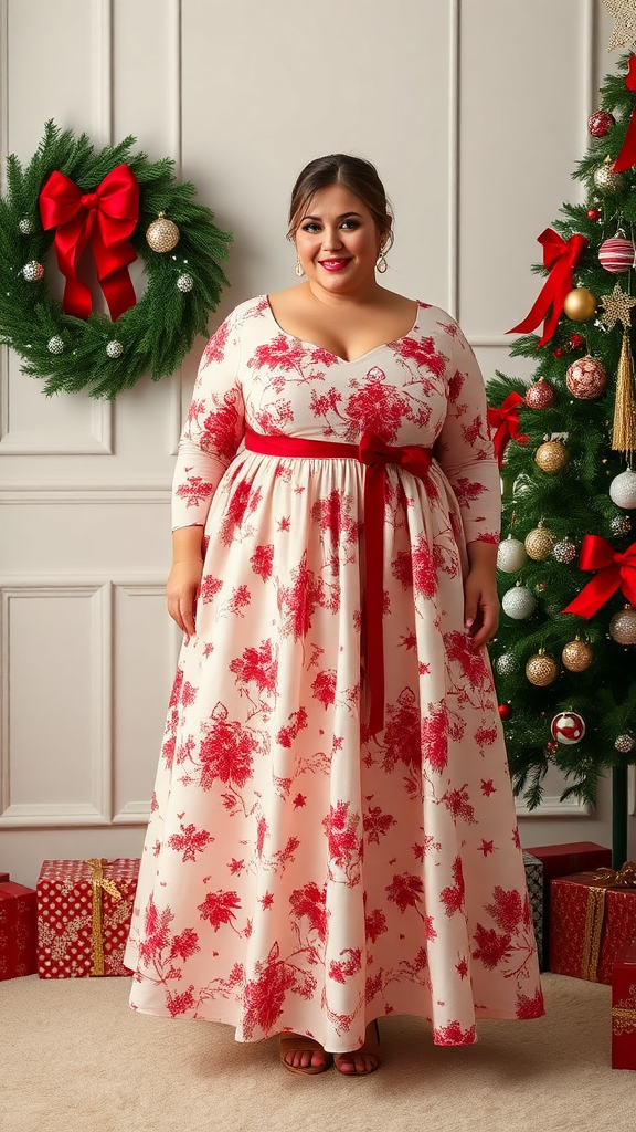 plus size holiday dresses