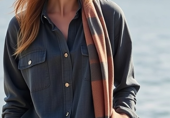 BIG DART Oversized Button Down Shirts for Women vs. J.Crew Cashmere Wrap – Which Cruise Cover-Up?