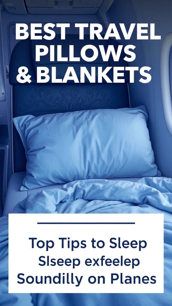 Best Travel Pillows & Blankets + Noise-Blocking Tech: Top Tips to Sleep Soundly on Planes