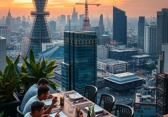 Best rooftop dining in Bangkok