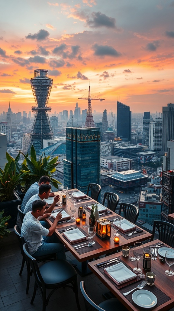 Best rooftop dining in Bangkok