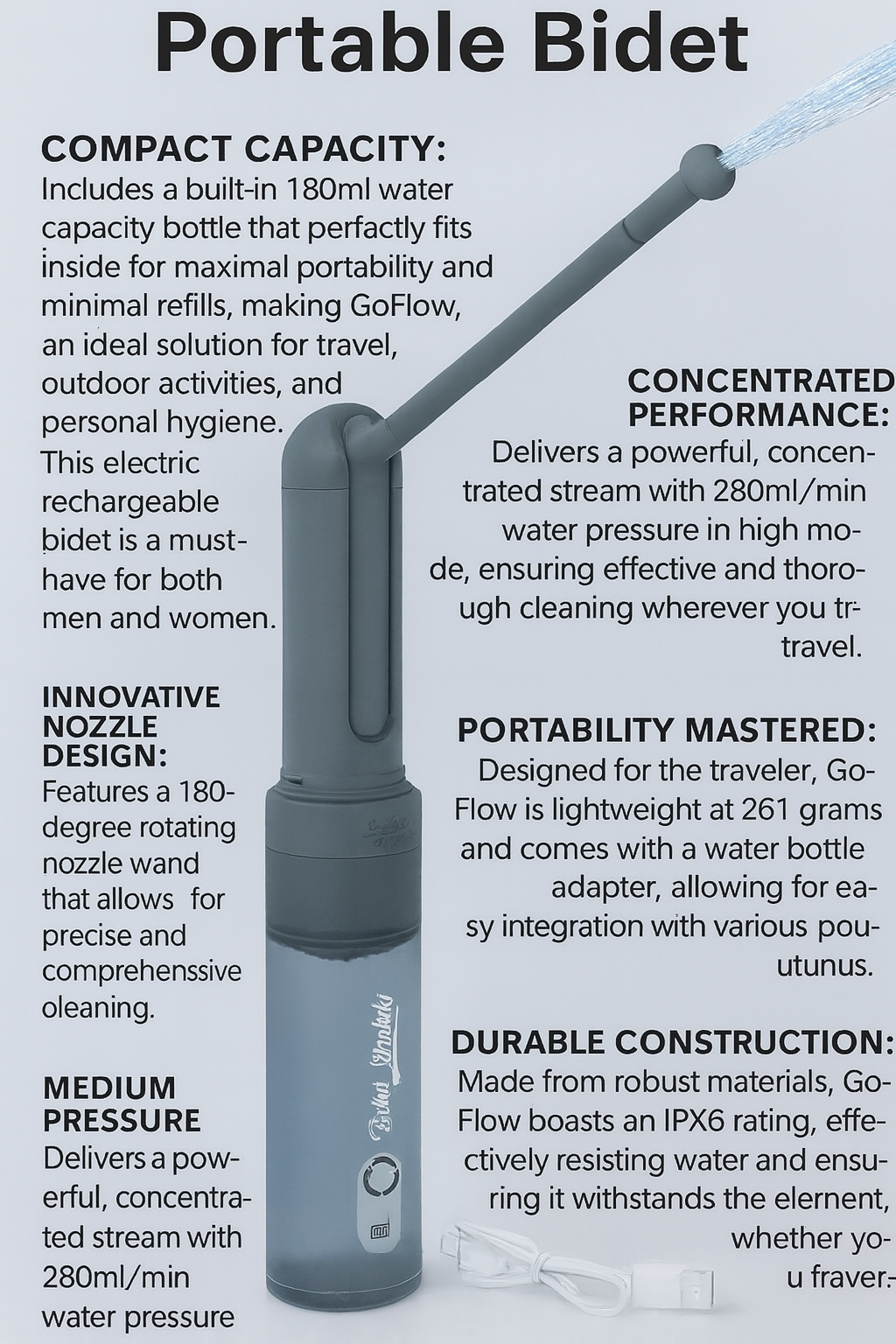 portable bidet