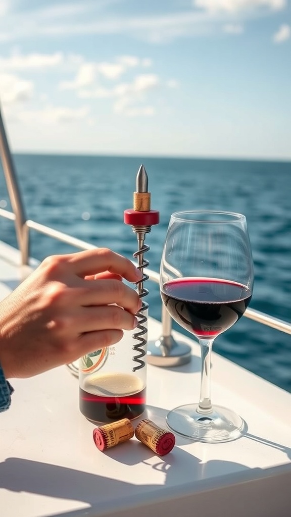 Corkscrew vs. Twist Caps: Best Way to Enjoy Wine at Sea