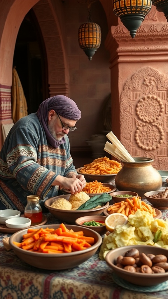 Cultural food experiences in Morocco