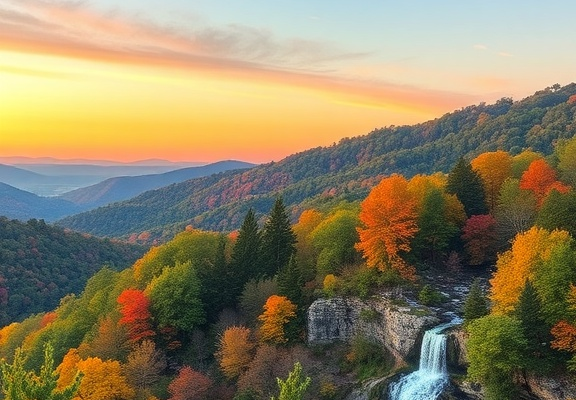 Explore Virginia’s Charm: A Serene Town in the Blue Ridge Mountains Offering Idyllic Trails and Waterfalls