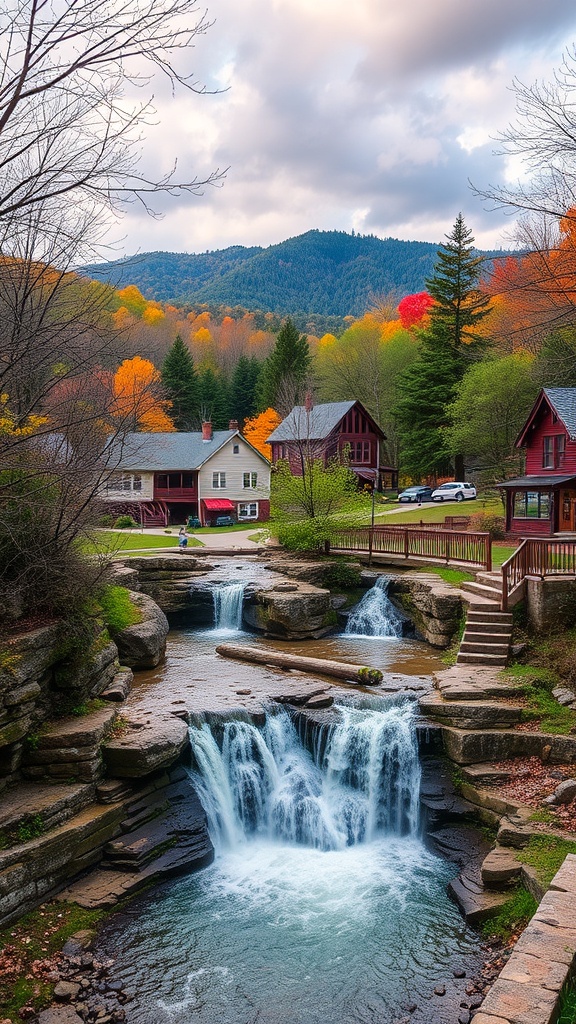 Explore Virginia’s Charm: A Serene Town in the Blue Ridge Mountains Offering Idyllic Trails and Waterfalls