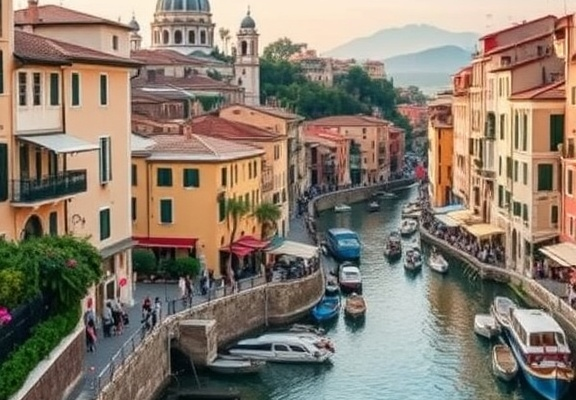 Gourmet travel itinerary for Italy