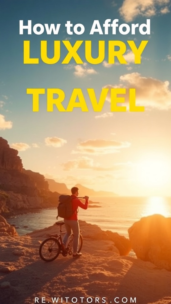 How to afford luxury travel without stress