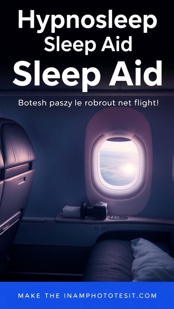 Hypnosleep Sleep Aid: Expert Tips to Sleep Soundly on Your Next Flight