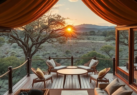 Luxury safari lodges in South Africa