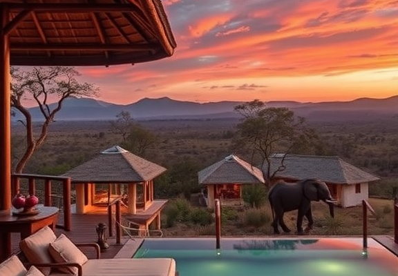 Luxury safari lodges in South Africa