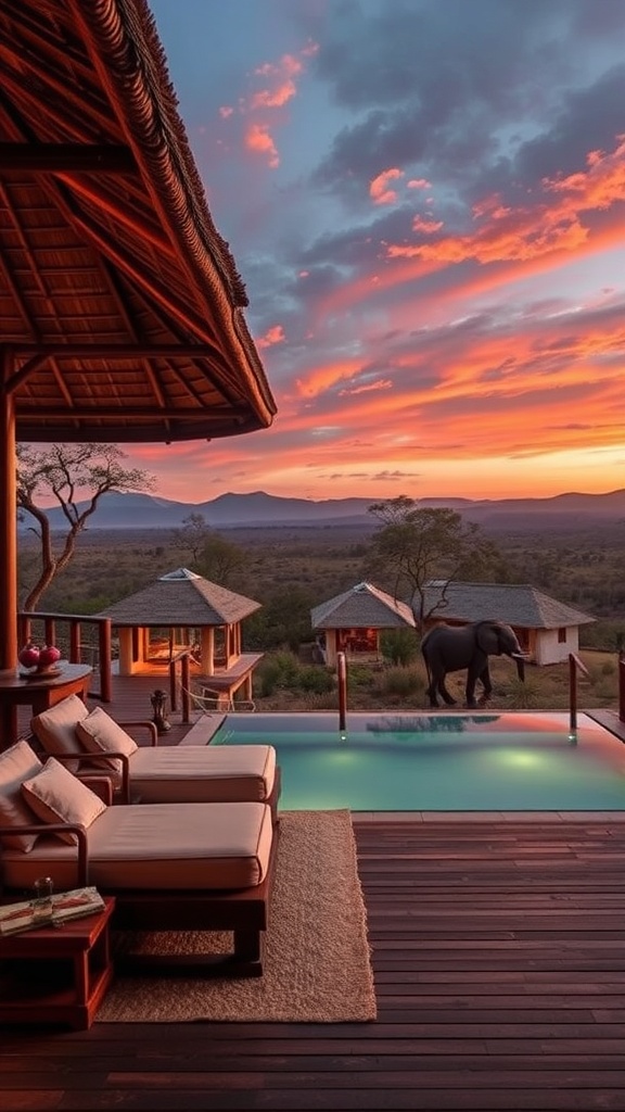 Luxury safari lodges in South Africa