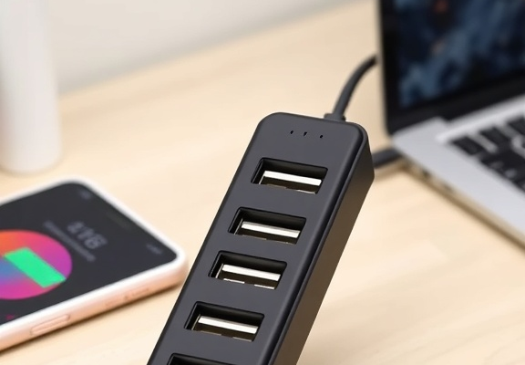 One Beat USB C Travel Power Strip Review: 5 Port Charger & 5 ft Flat Cord for Hassle-Free Travel