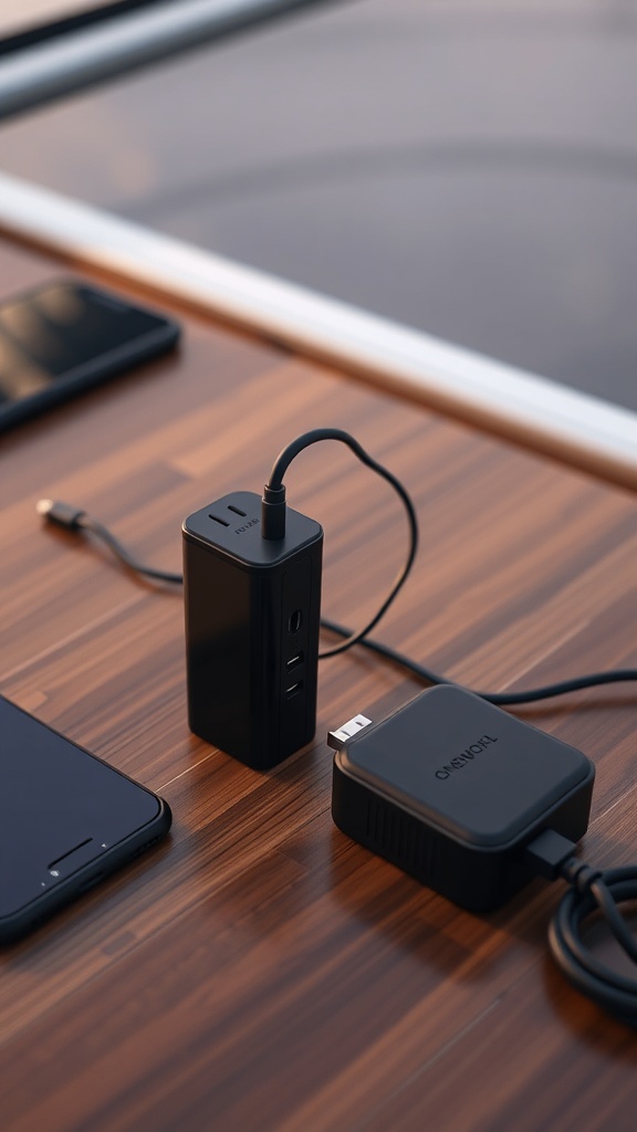 One Beat USB C Travel Power Strip vs. OneWorld65 Adapter – Which Powers More Devices at Sea?