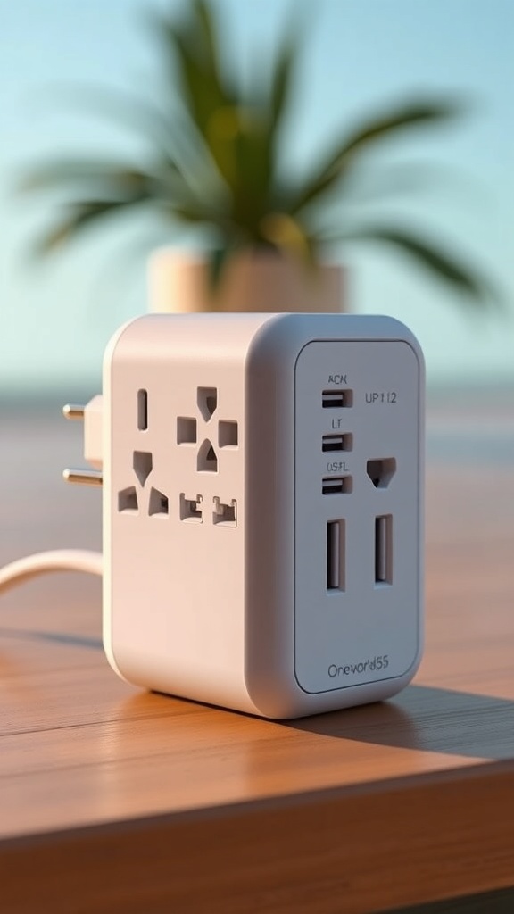 OneWorld65 Travel Adapter Review: Ultimate 6-Device Charger with USB & Mini-USB for Hassle-Free Travel