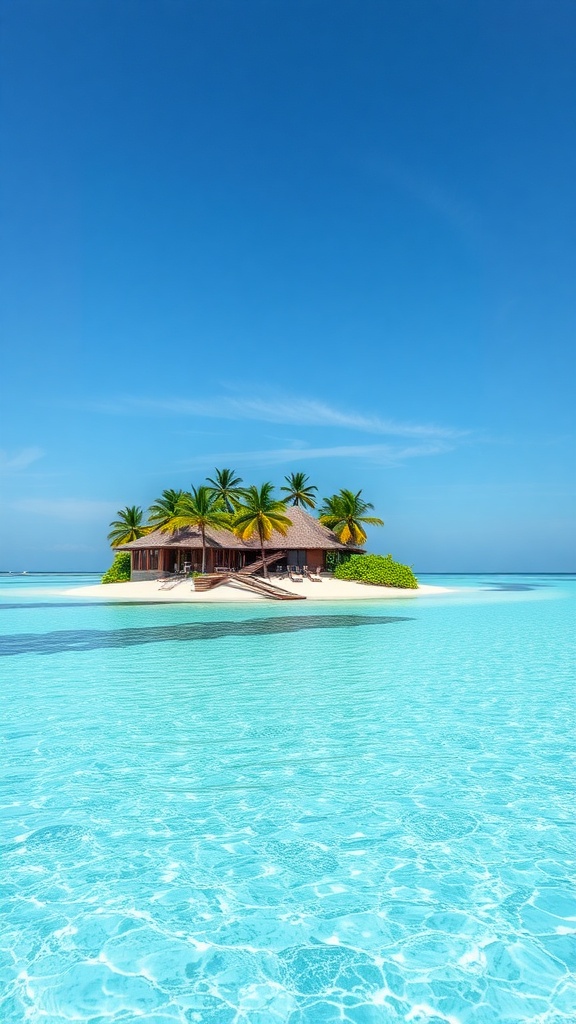 Private island vacations in the Maldives