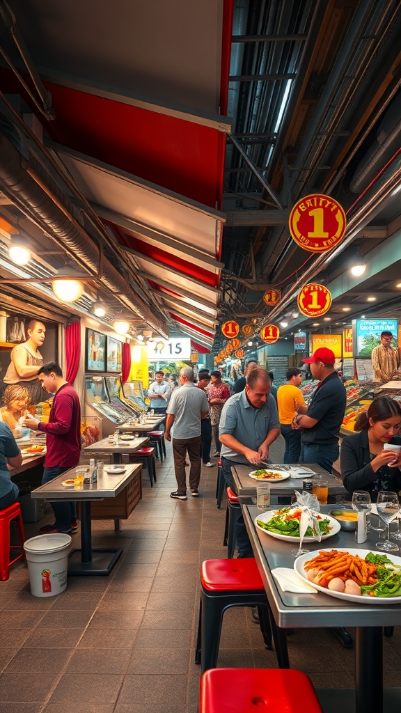 Street food vs. fine dining in Singapore