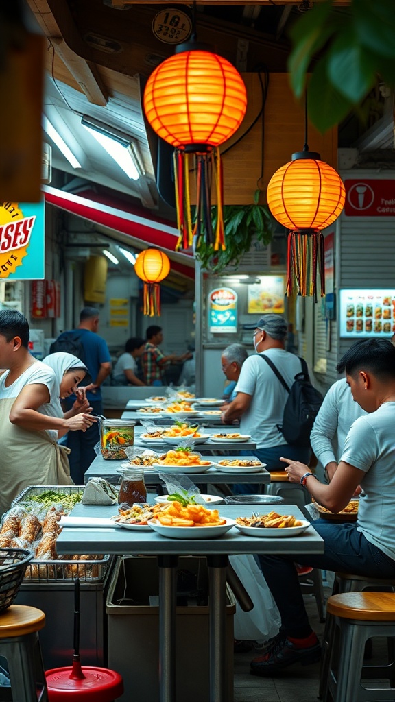 Street food vs. fine dining in Singapore