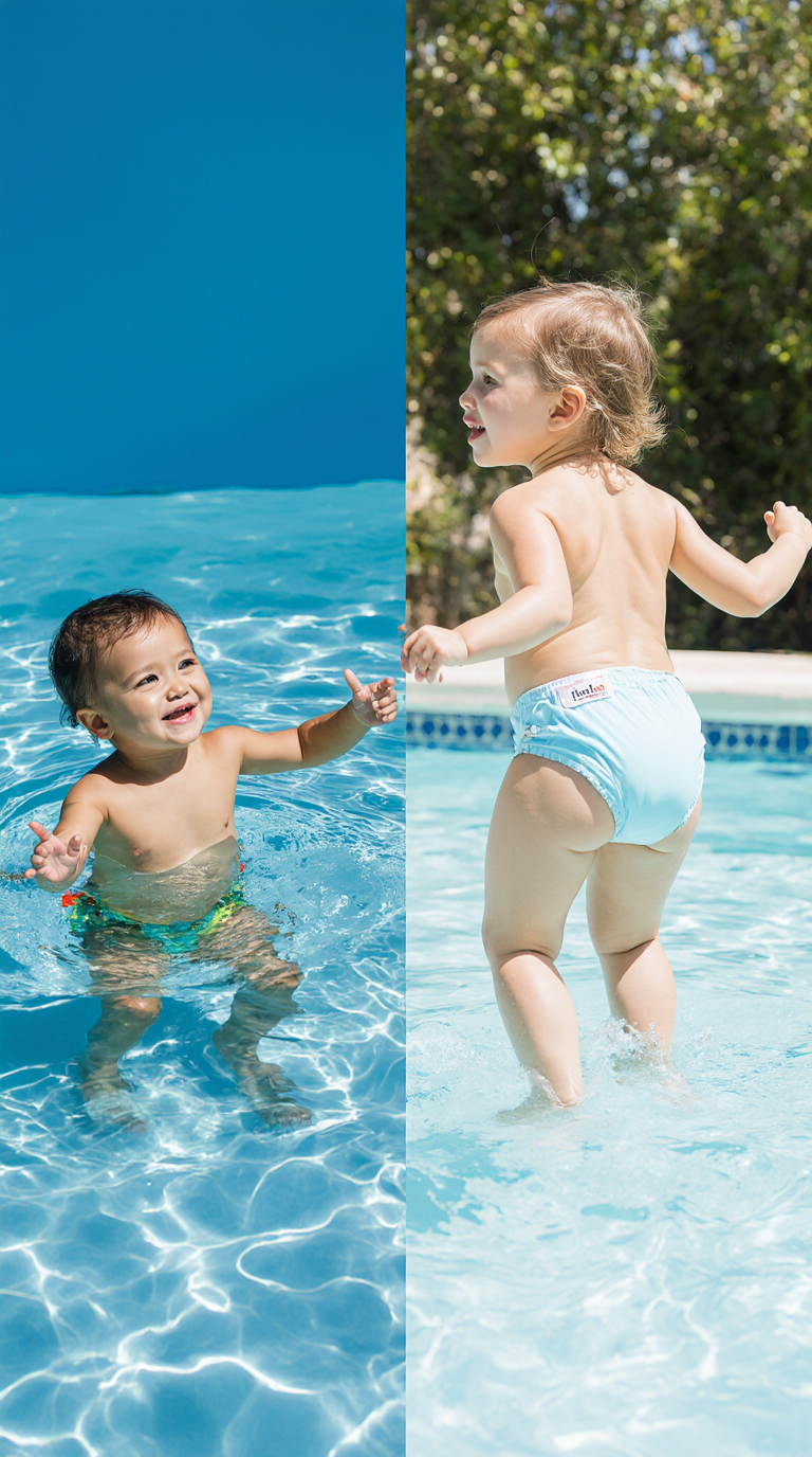 Hello Bello Premium Swim Diapers vs. Regular Diapers: Which Prevents Floaters & Balloon-Butt?