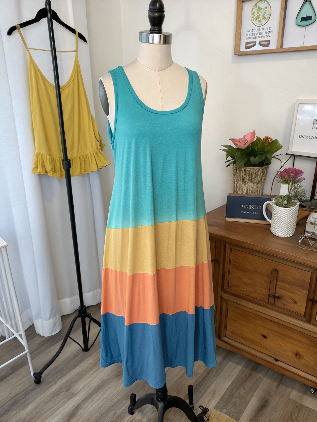 SAMPEEL 2025 Women's Casual Sleeveless Tank Sundress