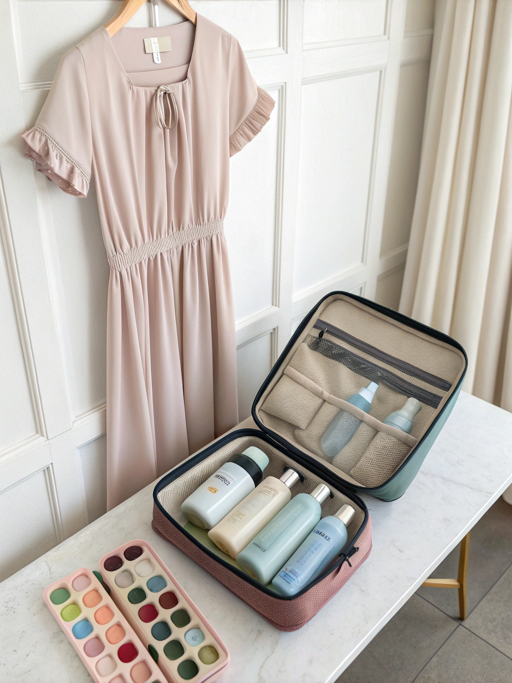 Travel Bottle Set: Perfect Companion for Your Midi Dress Adventures