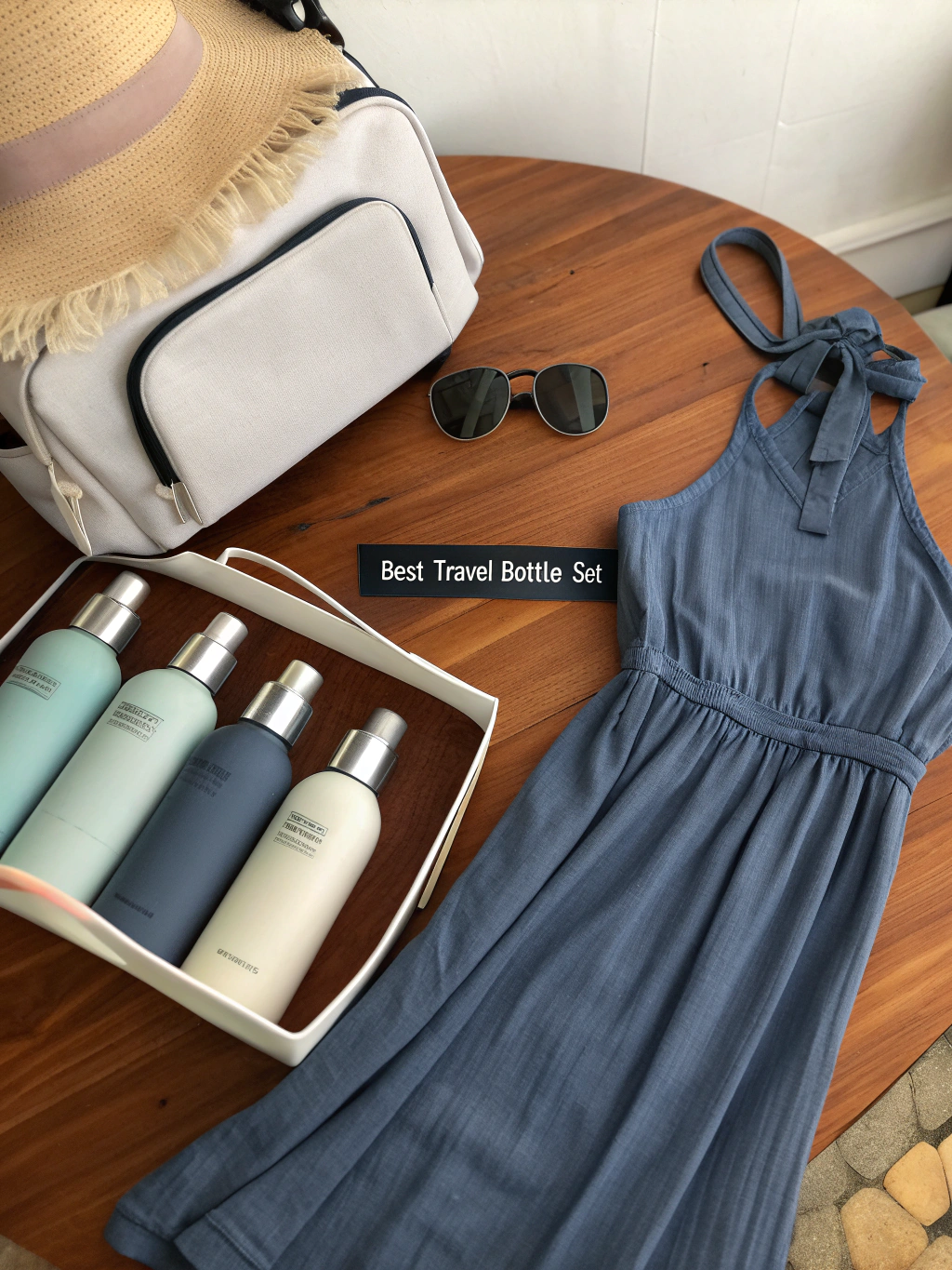 Best Travel Bottle Set for Your Midi Dress Adventures