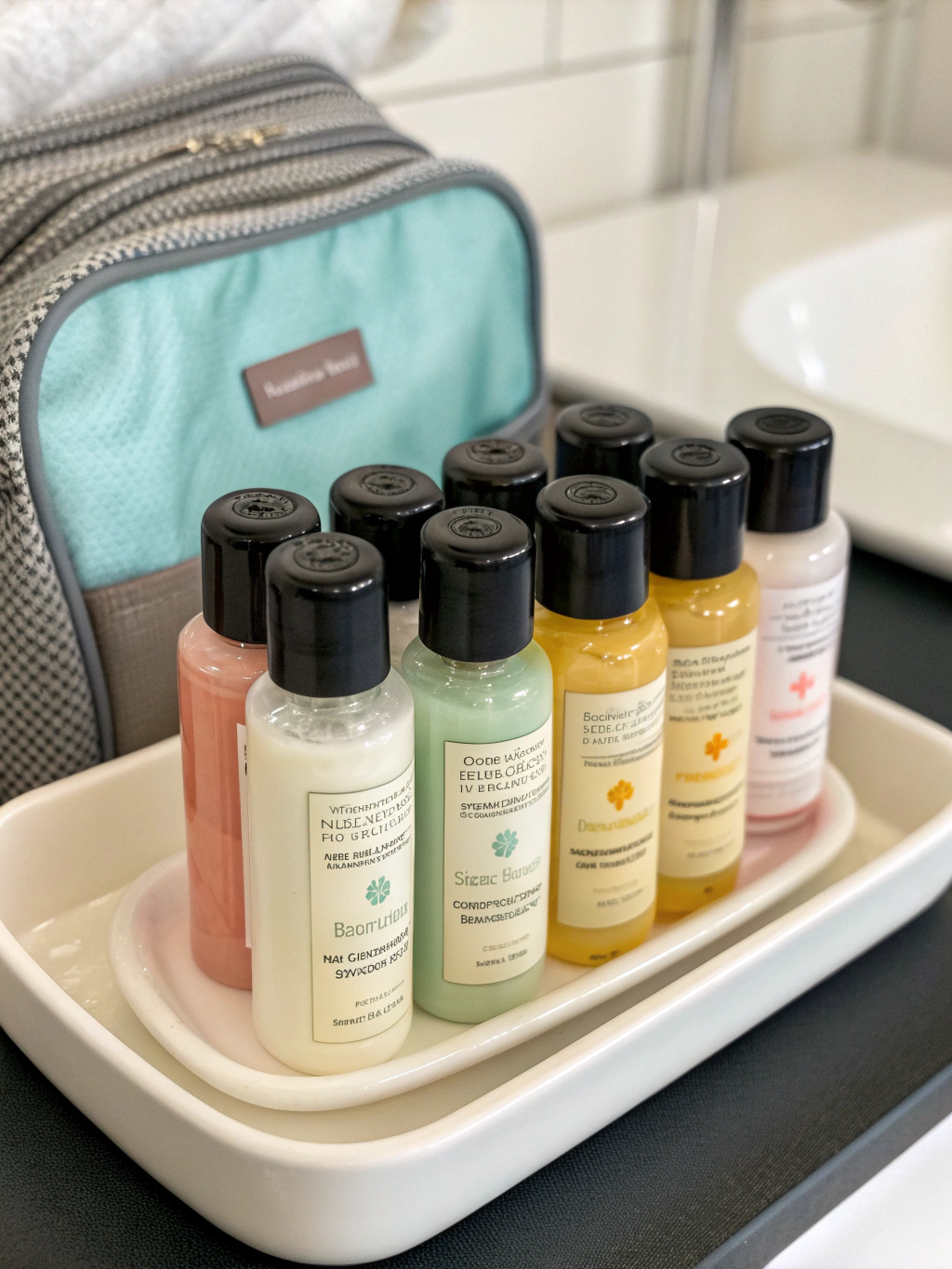 Shampoo Travel Bottles: Your Perfect Midi Dress Companion