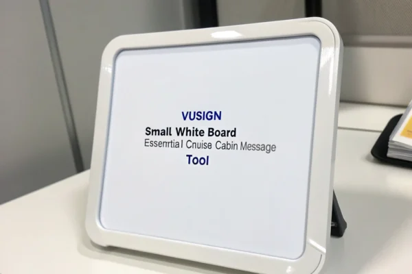 VUSIGN Small White Board: Essential Cruise Cabin Message Tool