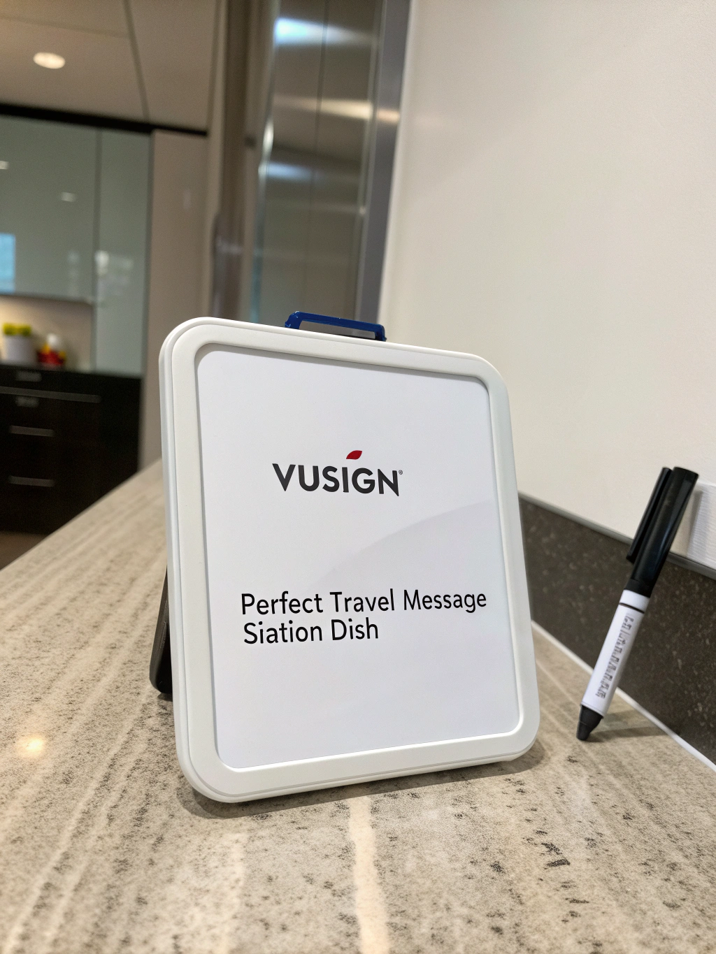 VUSIGN Small White Board: Perfect Travel Message Station