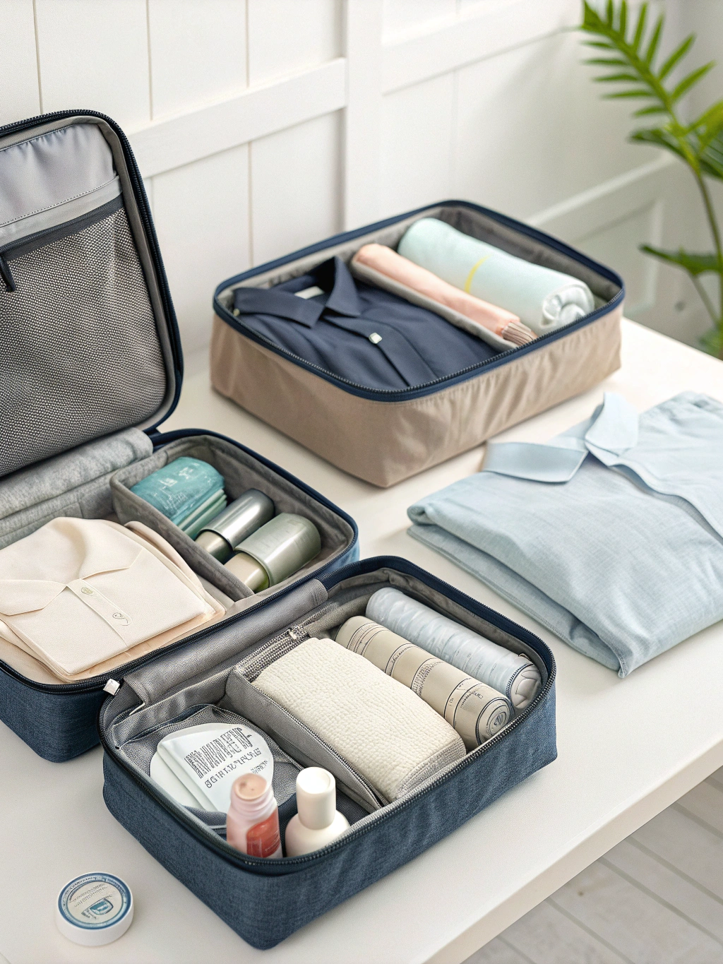 Effortless Packing with Collapsible Travel Containers