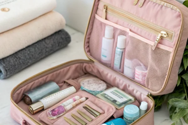 NISHEL Travel Toiletry Bag: Perfect Organizer for Women