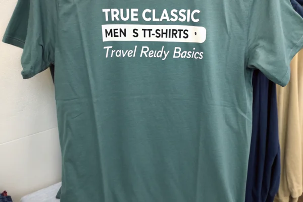 True Classic Men’s T-Shirts: Travel-Ready Basics